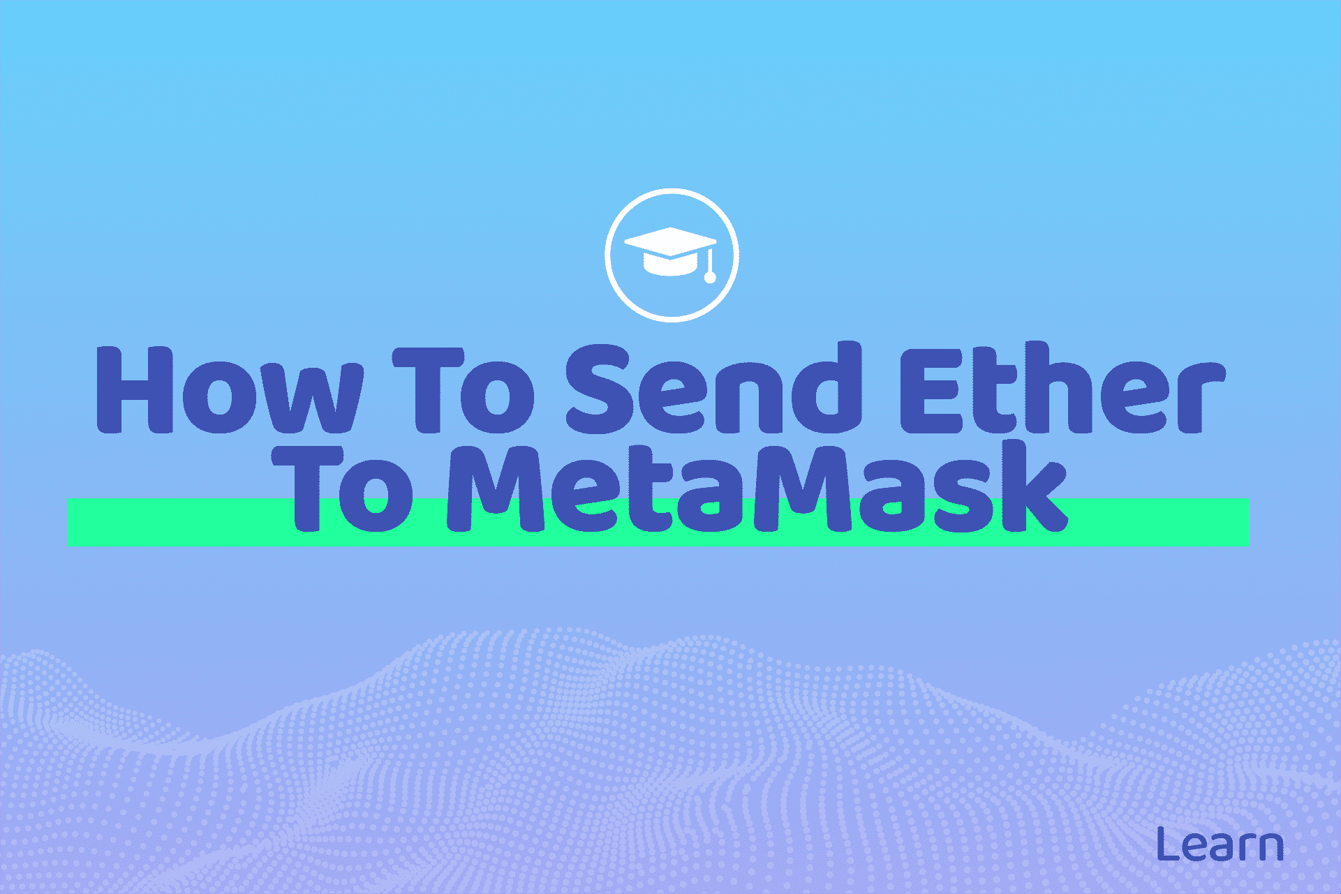 sending ether to metamask