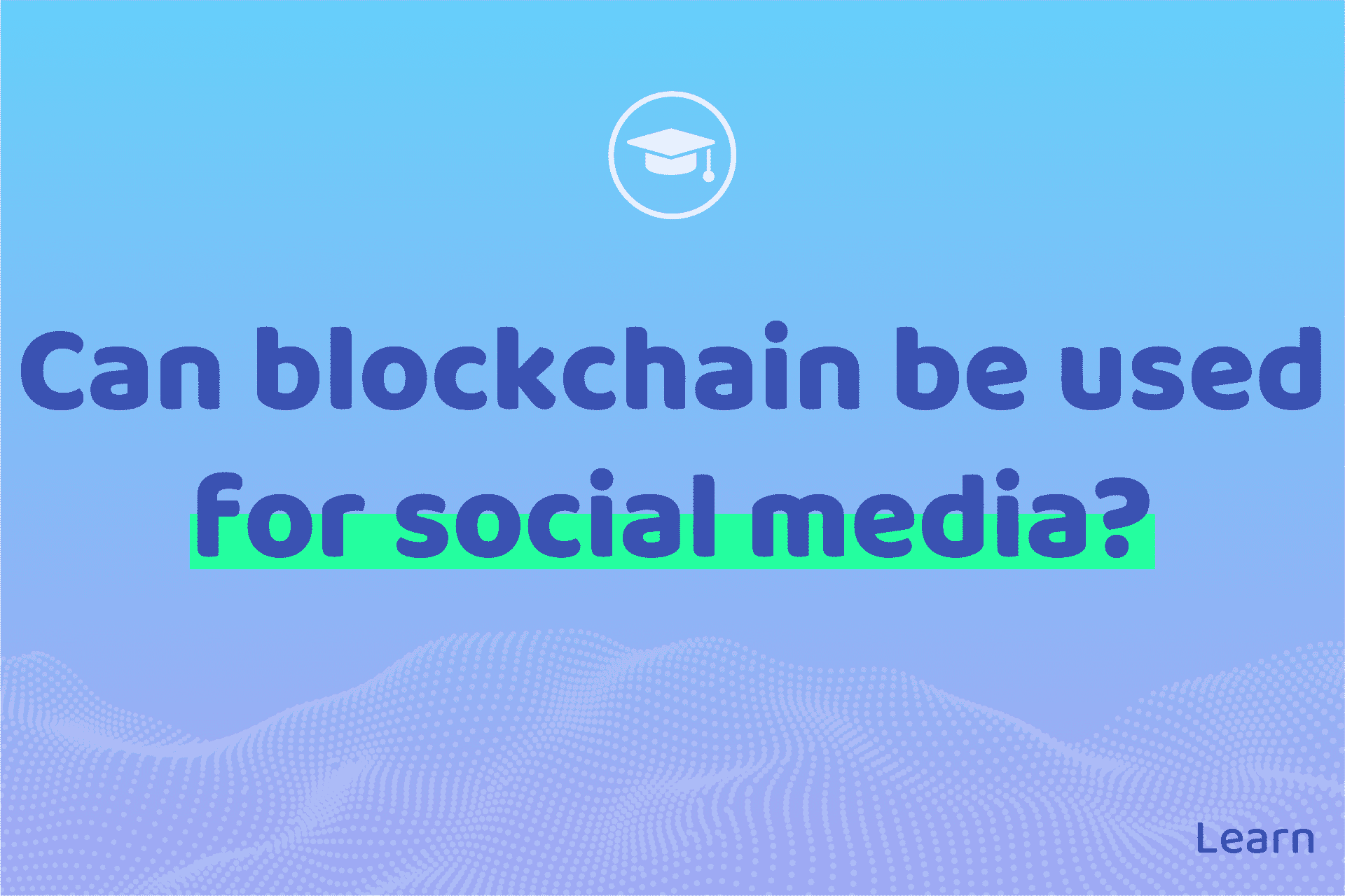 social apps built on blockchain