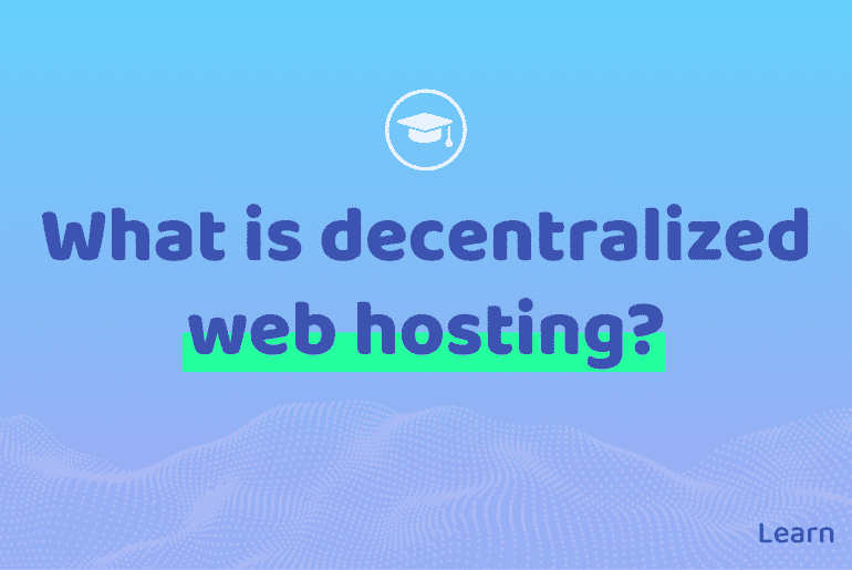 Decentralized Web Hosting