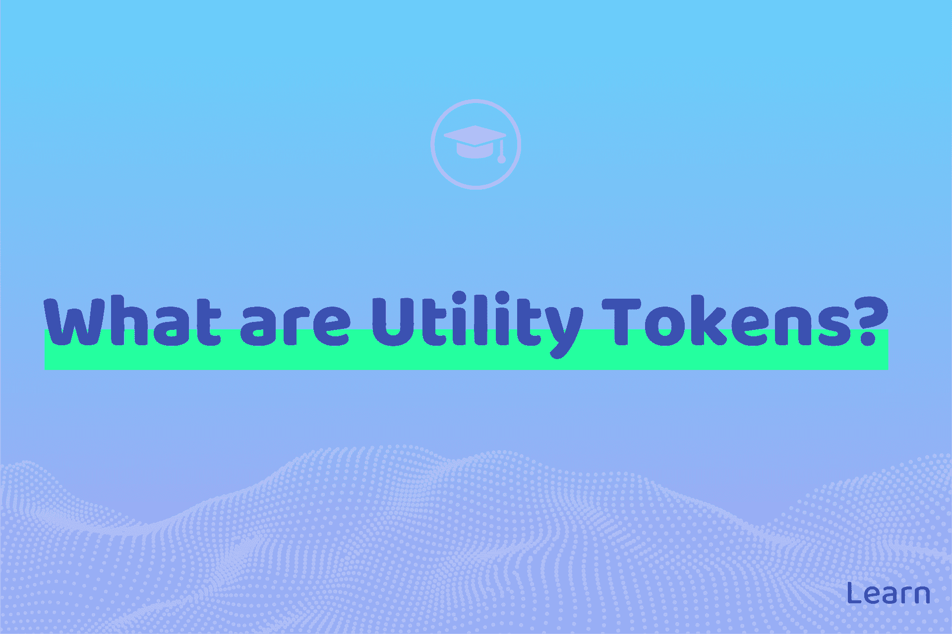 What are Utility Tokens?